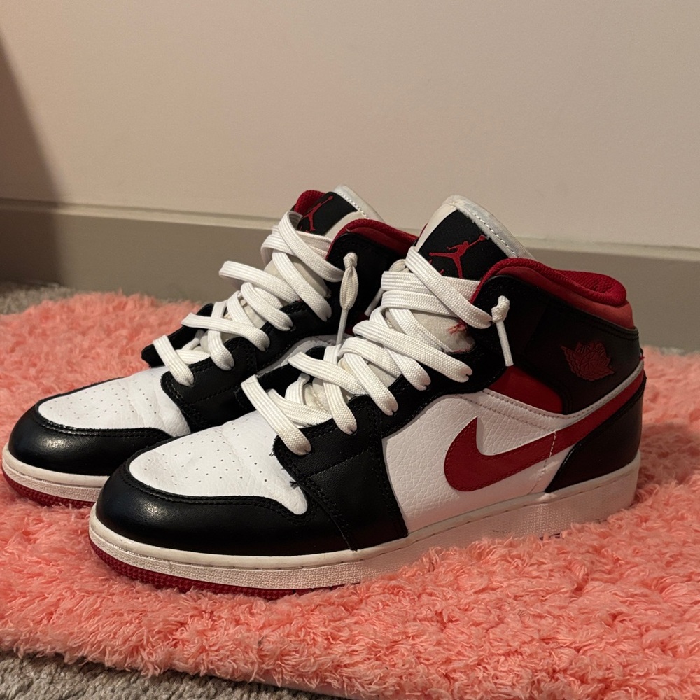 Jordan Kids Sneakers Black Red White